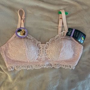 NWT Bali pink Bralette size large